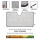 thumbnail image 2 of Franklin Parasol para Parabrisas Delantero Protector Plegable, Visera Solar para Auto Bloquea Rayos UV Mantiene tu Vehículo Fresco 130cm*70cm, 2 of 6