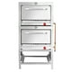 thumbnail image 1 of Horno 2 Cámaras Inox. 58X65, Gas Licuado, 1 of 3