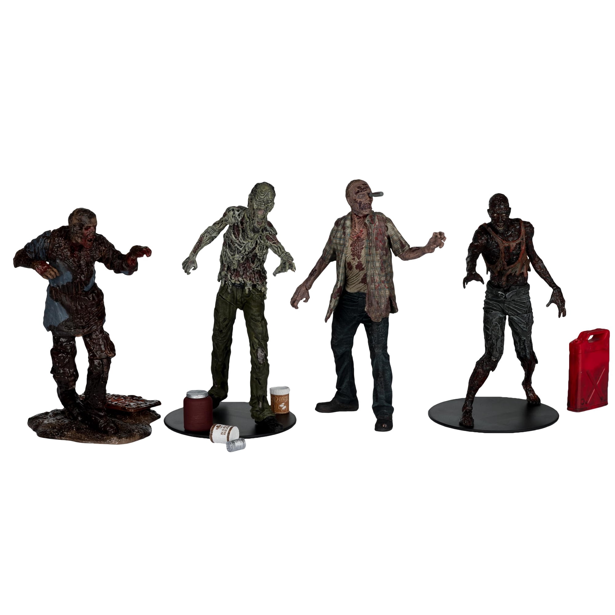 Figura De Acción Mcfarlane Toys The Walking Dead Walkers 12 Cm
