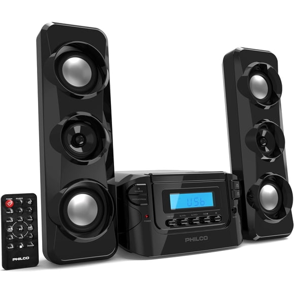 Equipo de Música Philco CD Bluetooth USB FM Control Remoto