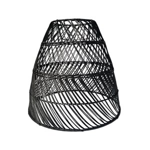 Ioensy - Pantalla De Lámpara De Ratán, Pantalla Tejida Rústica Para Comedor, Restaurante, Casa De Té