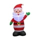 thumbnail image 2 of Papá Noel Inflable Navideño Resistente A La Intemperie, Decoración Navideña Para Patio, Estilo A, 2 of 3