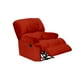 thumbnail image 3 of Bergere Perugia Reclinable Tela Velvet Burdeo, 3 of 3