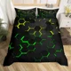 thumbnail image 1 of x2316 Bed SheetsGeometric Duvet Cover Multicolor Honeycomb Hexagon Bedding Set Geometric Theme Metal Texture Streamline Polyester Qulit Cover 3-Piece Bedding Set (1 Duvet Cover + 2 Pillow Shams) nj231, 1 of 5