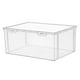 thumbnail image 3 of Panera De Plástico Bagel Contenedor De Almacenamiento Transparente Para Encimera De Cocina 32x23.5x14cm, 3 of 3