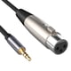 thumbnail image 4 of Cable Adaptador De Audio Trs De 3 5 Mm Estéreo A Xlr Para Videocámaras, 4 of 5