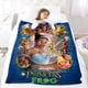 thumbnail image 5 of Tiana (La Princesa y el Sapo) anti-pilling, suave, ligera, esponjosa y acogedora de lujo para hogar y cocina – Perfecta para niños y adultos, 100 x 150 cm, 5 of 6
