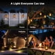 thumbnail image 3 of Faroles solares Hompavo Gen2 impermeables USB/solar, paquete de 2, 3 of 8