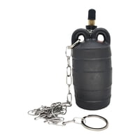 Magideal - Bane De Caña De Copa, Enchufe Neumático Con Tapón De Prueba Portátil Con Cadena Y Manija Para La Tubería Del Mantenimiento Municipal De La Tubería, Ba , Para Dn50