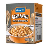 Garbanzos Drenado 230 G -Neto 390 G Lider