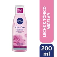 Tónico Rose Care Leche & Tonico Micelar 2 En 1 200 Ml Nivea