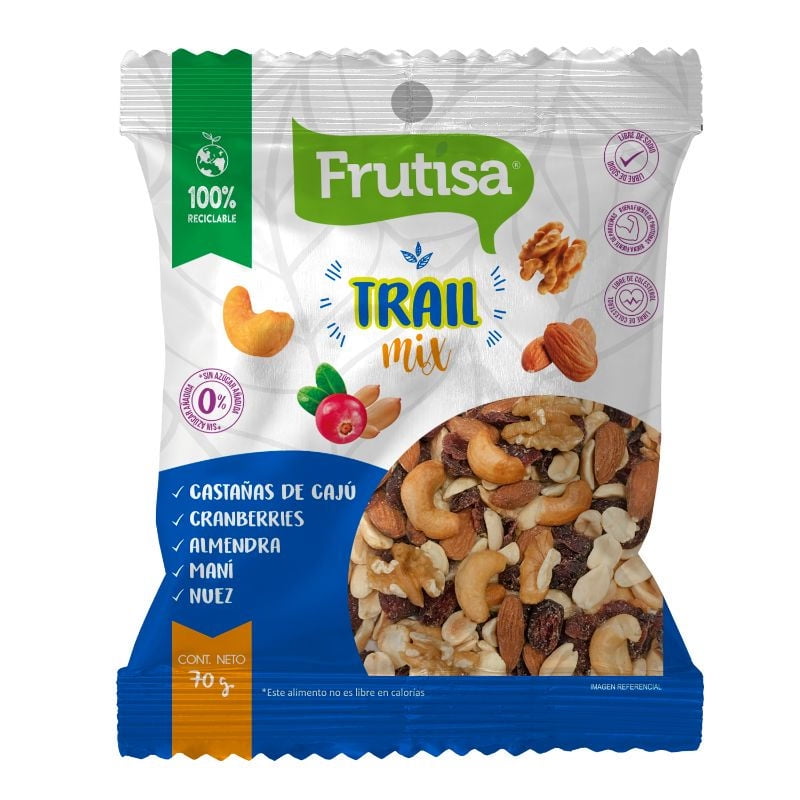 Trail Mix 70 g Frutisa