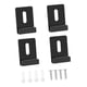 thumbnail image 3 of 4x Clips de espejo de Metal Clips de suspensión para espejo de pared abrazaderas de espejo grandes Clips de retención de espejo para cartelera de azul, 3 of 5