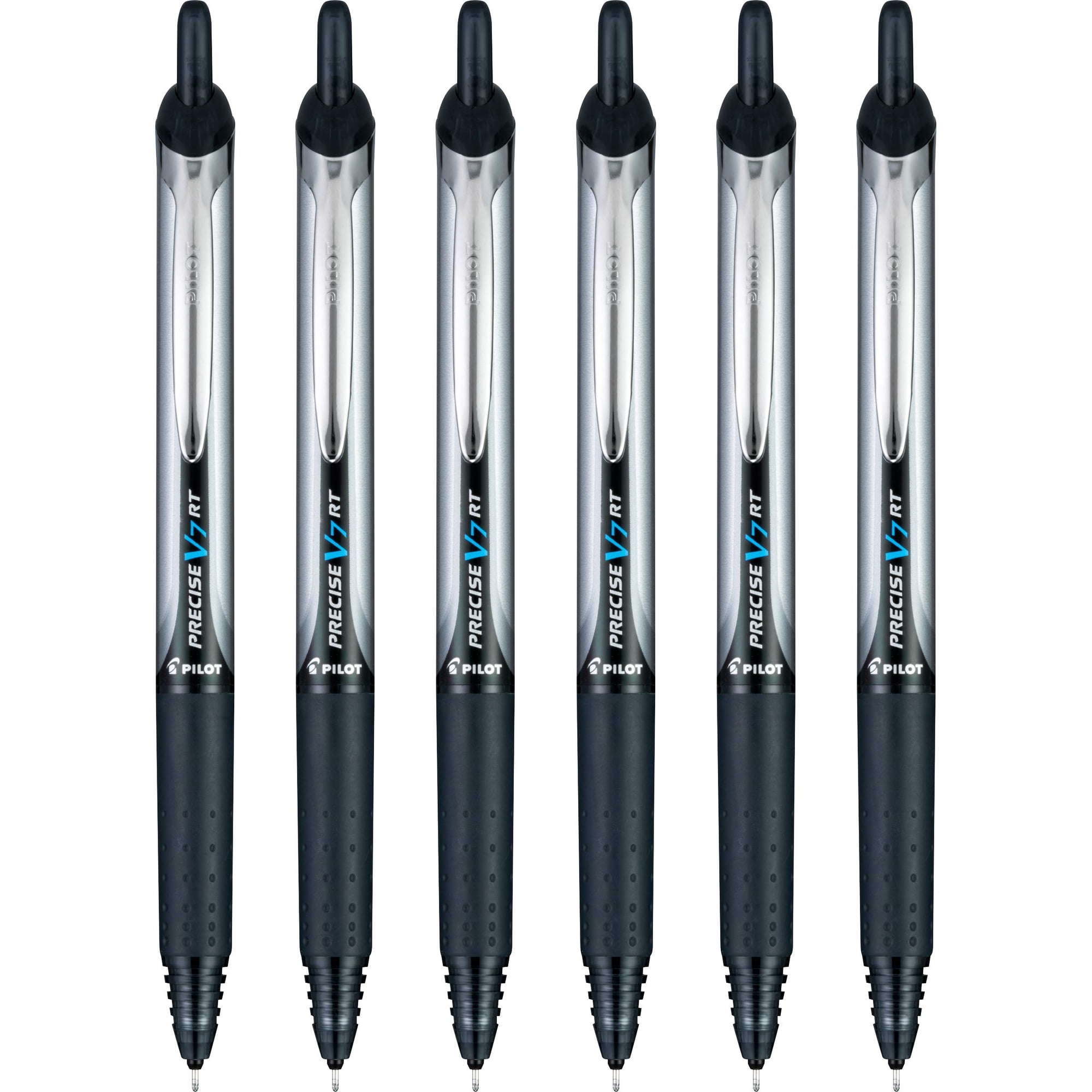 Bolígrafo Pilot Precise V7 Rt Recargable Y Retráctil Negro De 0,7 Mm