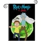 thumbnail image 1 of Rick y Morty: El Anime-bandera de jardín temática. Regalo perfecto para fans, amigos y familiares, ideal para actividades al aire libre y decoración de fiestas.28CM*45CM, 1 of 5