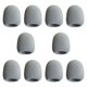 thumbnail image 4 of 10 Fundas Resistentes Para Micrófono De Mano, Ideales Para Discursos, Salas De Conferencias Y Fiestas, Color Gris., 4 of 5
