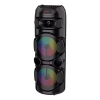 Genérico - Parlante Inalambrica Bluetooth Led+Microfono Portatil Lau