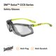 thumbnail image 2 of Gafas de seguridad 3M Solus Serie CCS con lente de E/S gris, 2 of 9