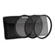thumbnail image 1 of Kit de filtros de lentes para cámara de enfoque, 46 mm, UV CPL ND8, 3 piezas, 1 of 1