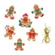 thumbnail image 4 of Decoración navideña colgante, diseño de escena de decoración de de Navidad con cuerda, regalo de Navidad, adornos colgantes navideños para anive 6 piezas hombre de jengibre, 4 of 5