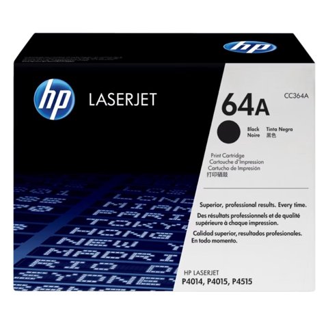 Cartucho De Tóner Hp 64A Negro Laserjet 10000 Páginas