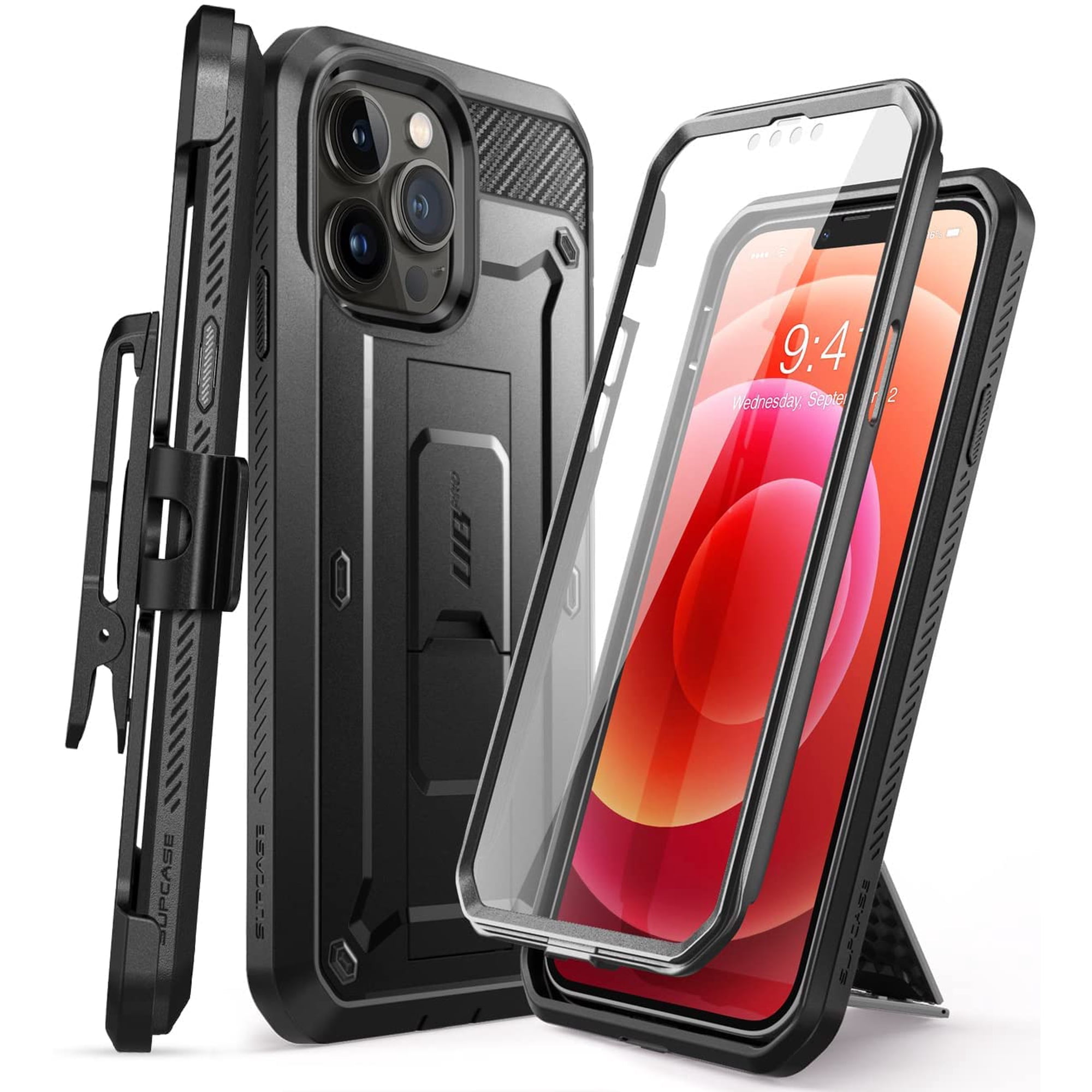 Funda Supcase Para Iphone 13 Pro Con Soporte Y Clip Para Cinturón