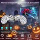 thumbnail image 2 of Control inalámbrico para PS4 con conexión Bluetooth y diseño de Halloween, 2 of 6