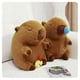 thumbnail image 2 of Juguete Peluche Capibara 23cm Con Gota Retractil Infantil, 2 of 6