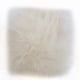 thumbnail image 1 of Cojín decorativo Plutus Brands blanco de piel sintética mongola Plutus, 1 of 3