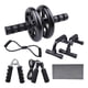 thumbnail image 2 of Set Deportivo 7 En 1 Rodillo Rueda Abdominal Cuerda Norplat Color Negro, 2 of 3