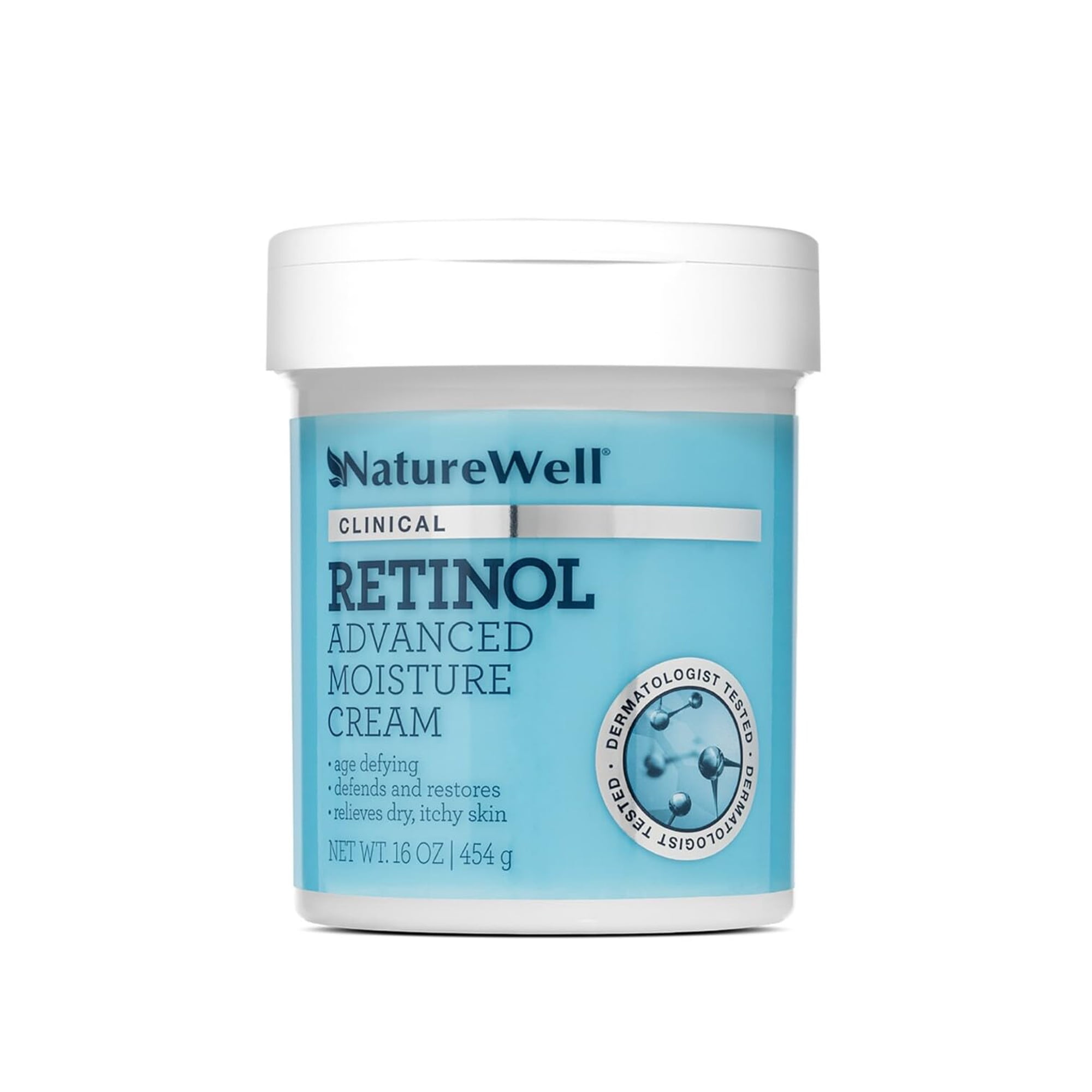 Crema Hidratante Nature Well Clinical Retinol 480 Ml Antienvejecimiento