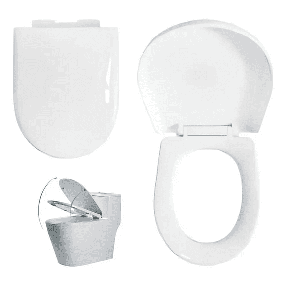 Connect Asiento Y Tapa Para Baño Wc Envolvente Cierre Soft