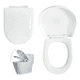thumbnail image 1 of Connect Asiento Y Tapa Para Baño Wc Envolvente Cierre Soft, 1 of 3