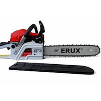Motosierra 20” 52Cc Erux Alta Potencia Motor Mezclera Profesional Corte De Madera Uso Intensivo Jardín Y Campo