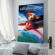 thumbnail image 3 of Underdog Cuadro decorativo colgante - Arte de pared - Póster enmarcado - Decoración de pared - Regalos para familia, amigos y aficionados 20*30 cm, 3 of 6
