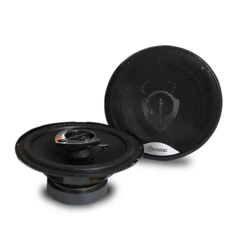 Microlab - Pack 2 Parlantes 6.5"" 16Cm Para Automovil Negro 8987 Mlab