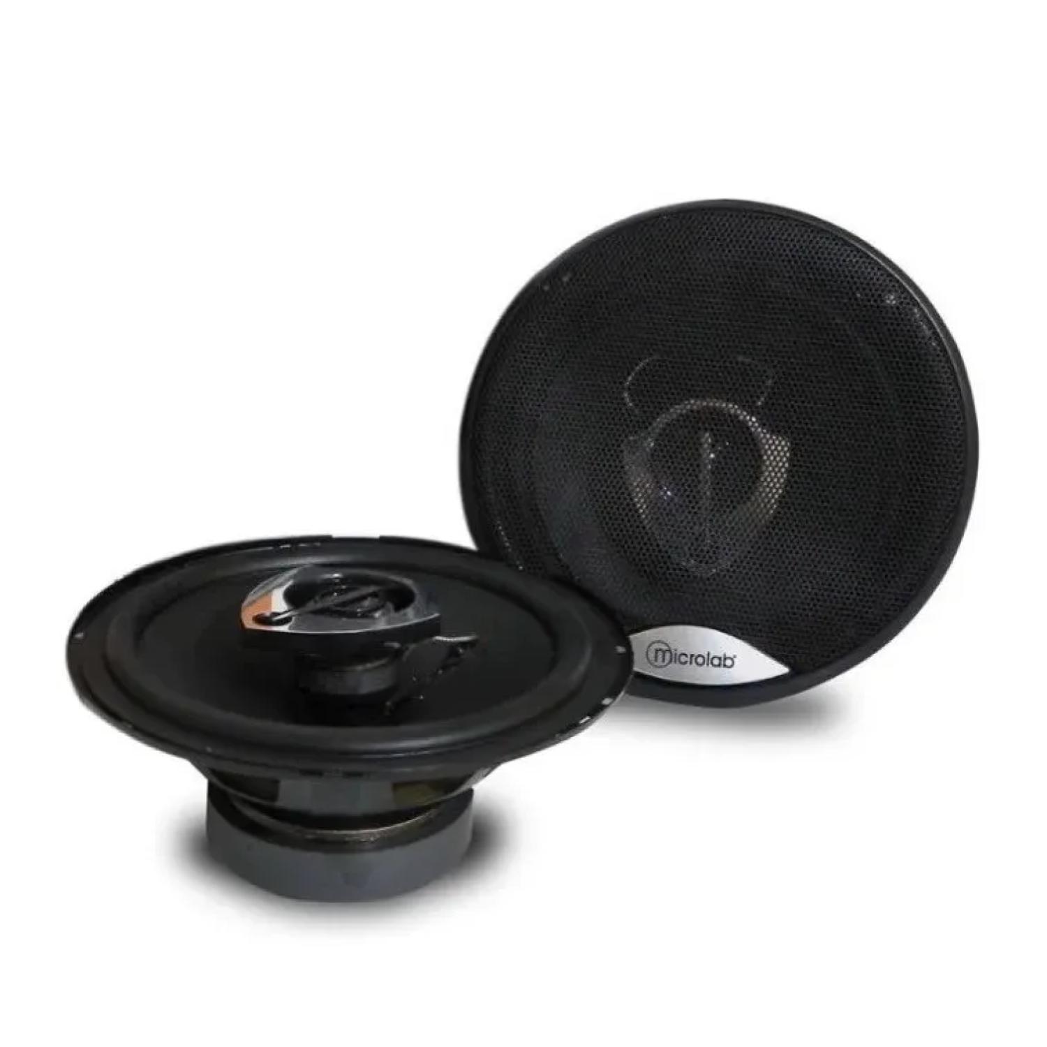 Microlab - Pack 2 Parlantes 6.5"" 16Cm Para Automovil Negro 8987 Mlab