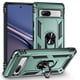 thumbnail image 1 of Military-Grade Protection for Your Google Pixel 7A: Heavy Duty Armor Case with Magnetic Ring Stand Phone Cover (Black), 1 of 3