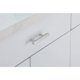 thumbnail image 3 of Tiradores de barra Elegant Decor de 7,5 cm, níquel cepillado, juego de 10, 3 of 6