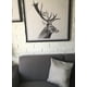 thumbnail image 2 of Funda Cojin Decorativo Diseño Gris Borde Negro 45x45, 2 of 3