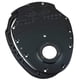 thumbnail image 1 of Cubierta de sincronización CVR SBC Billet de aluminio anodizado negro de 2 piezas, 1 of 2