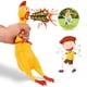 thumbnail image 5 of Juguete de goma Squeeze Chicken Poplay para niños, adultos y perros, 5 of 6