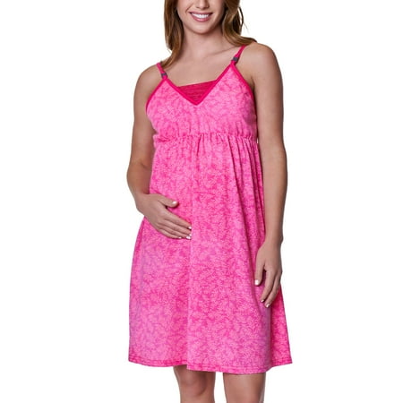 Camisola Y Bata Maternal 8618 Fucsia Xl