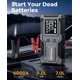 thumbnail image 2 of Arrancador NACKEO 6000A 12V 20000mAh con pantalla LCD y luz LED, 2 of 6