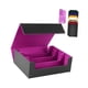 thumbnail image 3 of Caja Para Baraja De Cartas Con Capacidad Para Más De 1800 Cartas, Resistente A Golpes, Con Divisores Para Cartas, Color Morado, 3 of 5