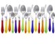thumbnail image 1 of Juego de cubiertos de acero inoxidable Gypsy Color Rainbow, 16 piezas, 1 of 9