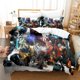 thumbnail image 1 of Game Exoprimal Bedding Set Single Twin Full Size Bed Set Adult Kid Bedroom Duvet cover Sets Anime Bed Sheet Set Bed Sheets, 1 of 5