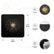thumbnail image 5 of Set de paño y bolsa para tarot CRAFTERIAN con foil dorado, 5 of 5
