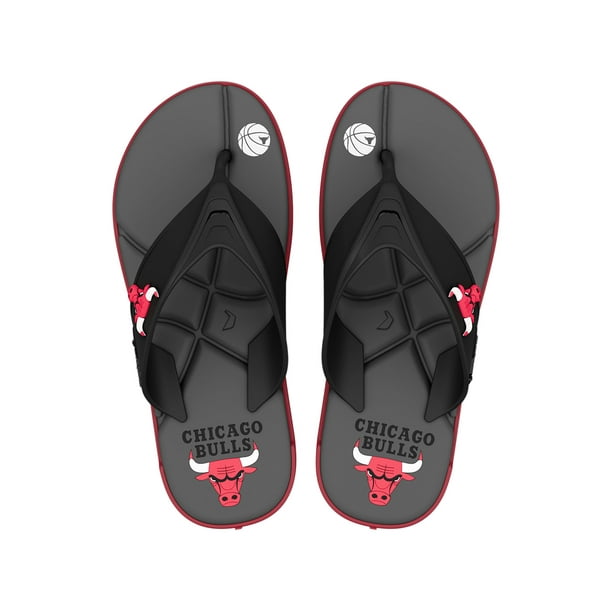 Sandalia Hombre Negro/Rojo Chicago Shot NBA Rider