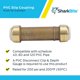 thumbnail image 4 of Acoplamiento deslizante de PVC SharkBite UIP3008A Push to Connect de 1/2 pulgada, 4 of 5